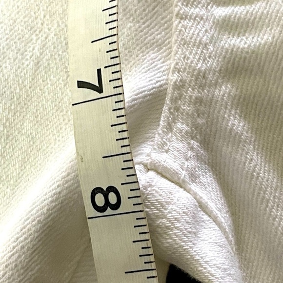 AG Adriano Goldschmied "The Stevie" White Jeans  NWT | Size 26 - Picture 15 of 16